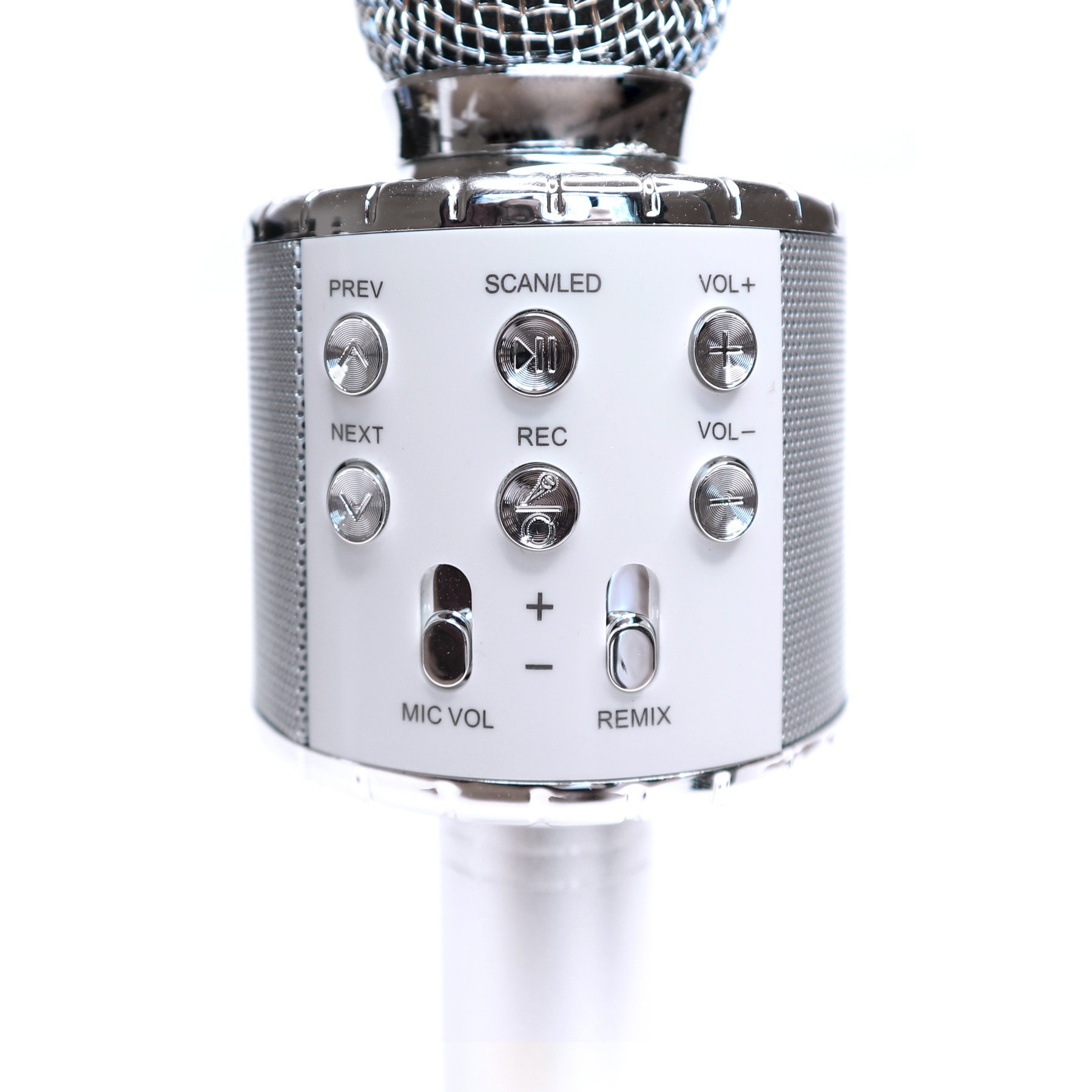 Фото 4 Bluetooth микрофон для караоке I-TRANDY MUSIC STAR MK2L Silver