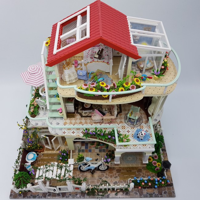 Фото 6 3D Интерьерный конструктор Large DIY Doll House MASSLINNA Be enduring as the universe