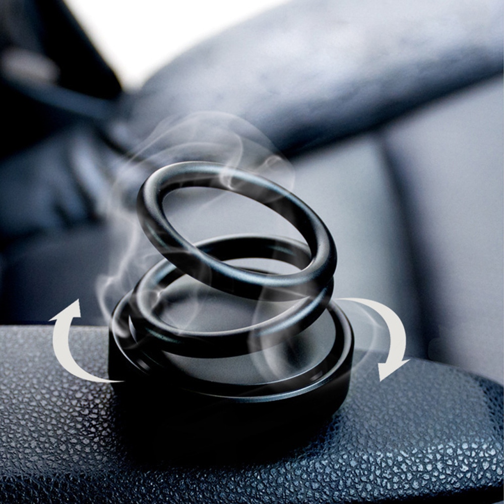 Фото 2 Освежитель воздуха для авто Левитирующие Кольца UFT Aroma Black