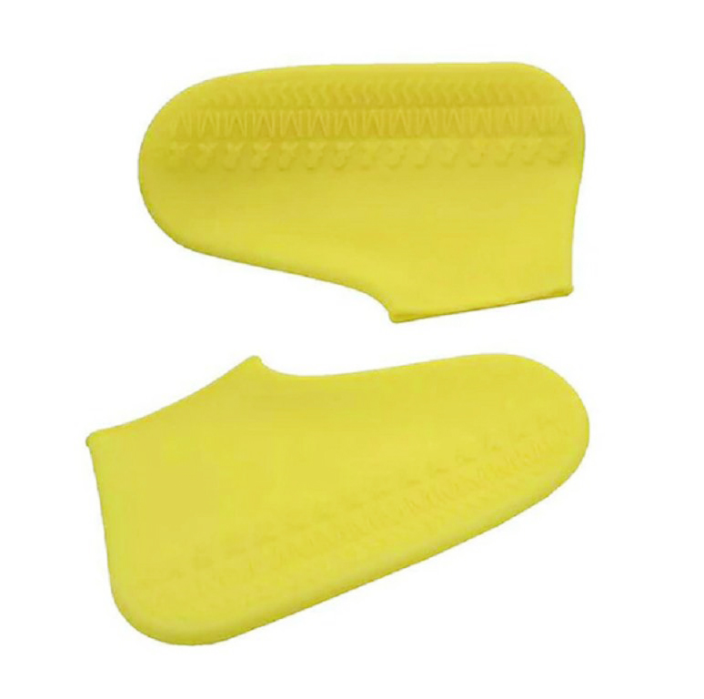 Фото 1 Силиконовые водонепроницаемые бахилы Чехлы на обувь MASSLINNA WSS1 S Yellow