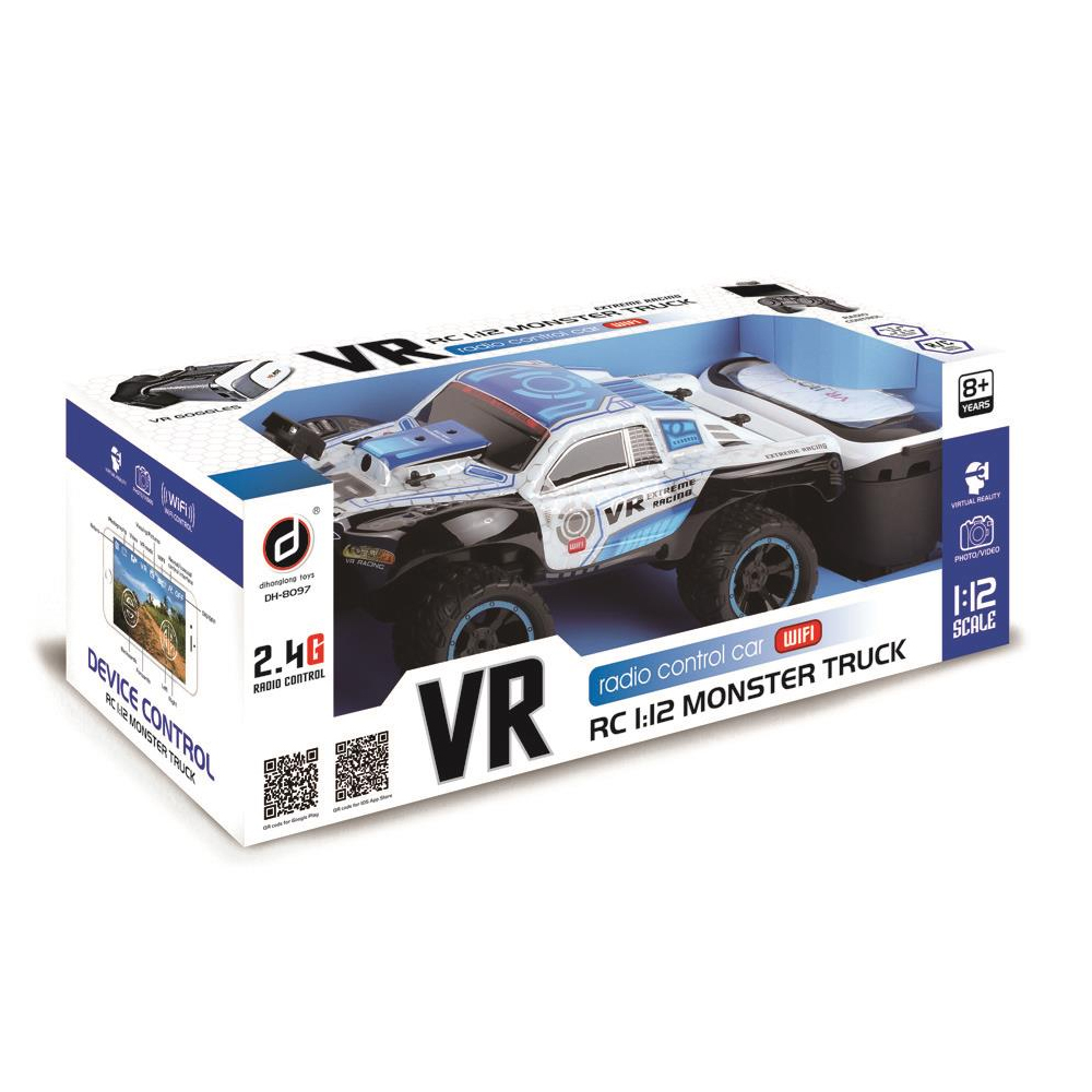 Фото 1 Радиоуправляемая машина с камерой и VR очками UFT VR RC car