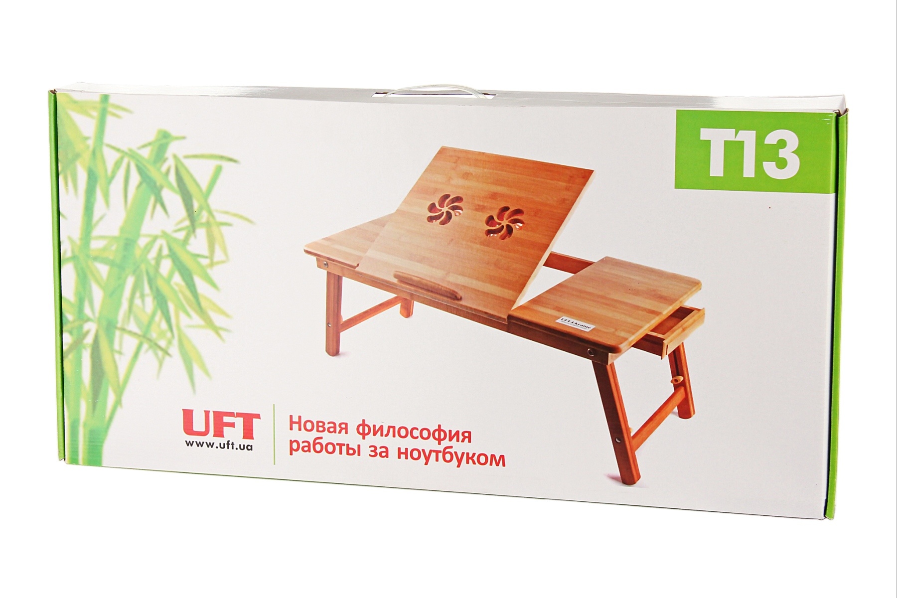 Фото 3 Бамбуковый столик для ноутбука UFT T13