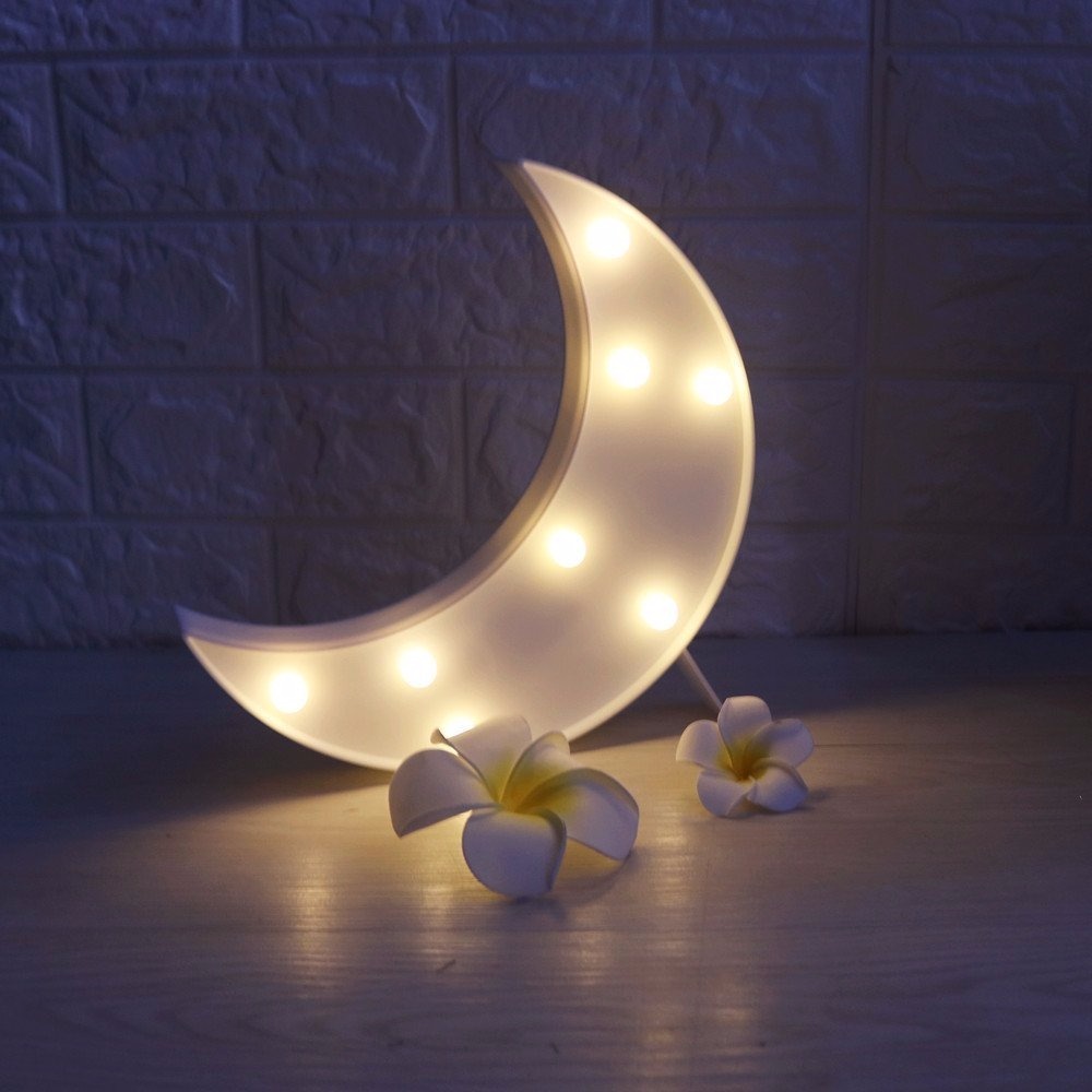 Фото 2 Декоративный LED светильник ночник Месяц UFT Funny Lamp Moon