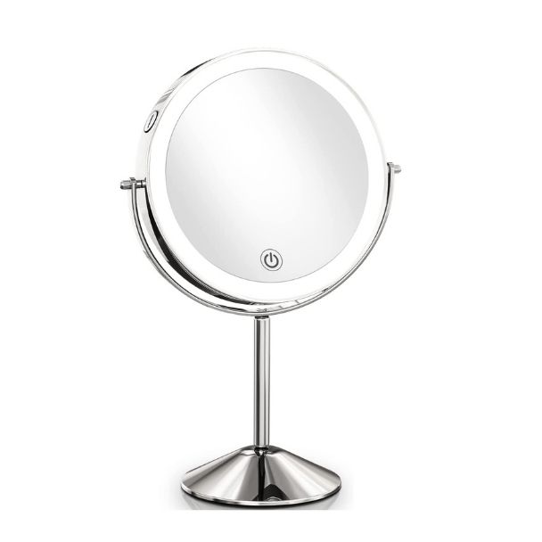 Зеркало с LED подсветкой для макияжа с аккумулятором UFT LED Cosmetic Mirroir UFTCM1