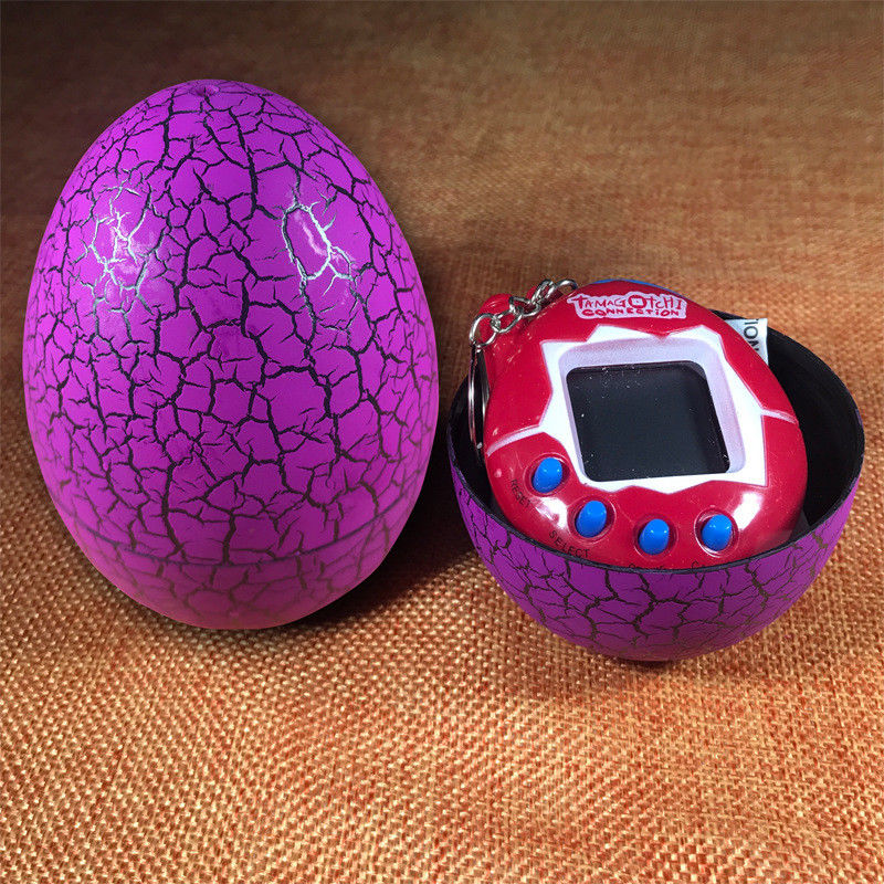 Фото 1 Игрушка электронный питомец Тамагочи в Яйце Динозавра UFT Eggshell Game Purple