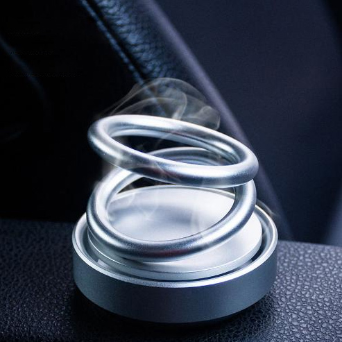 Фото 2 Освежитель воздуха для авто Левитирующие Кольца UFT Aroma Silver