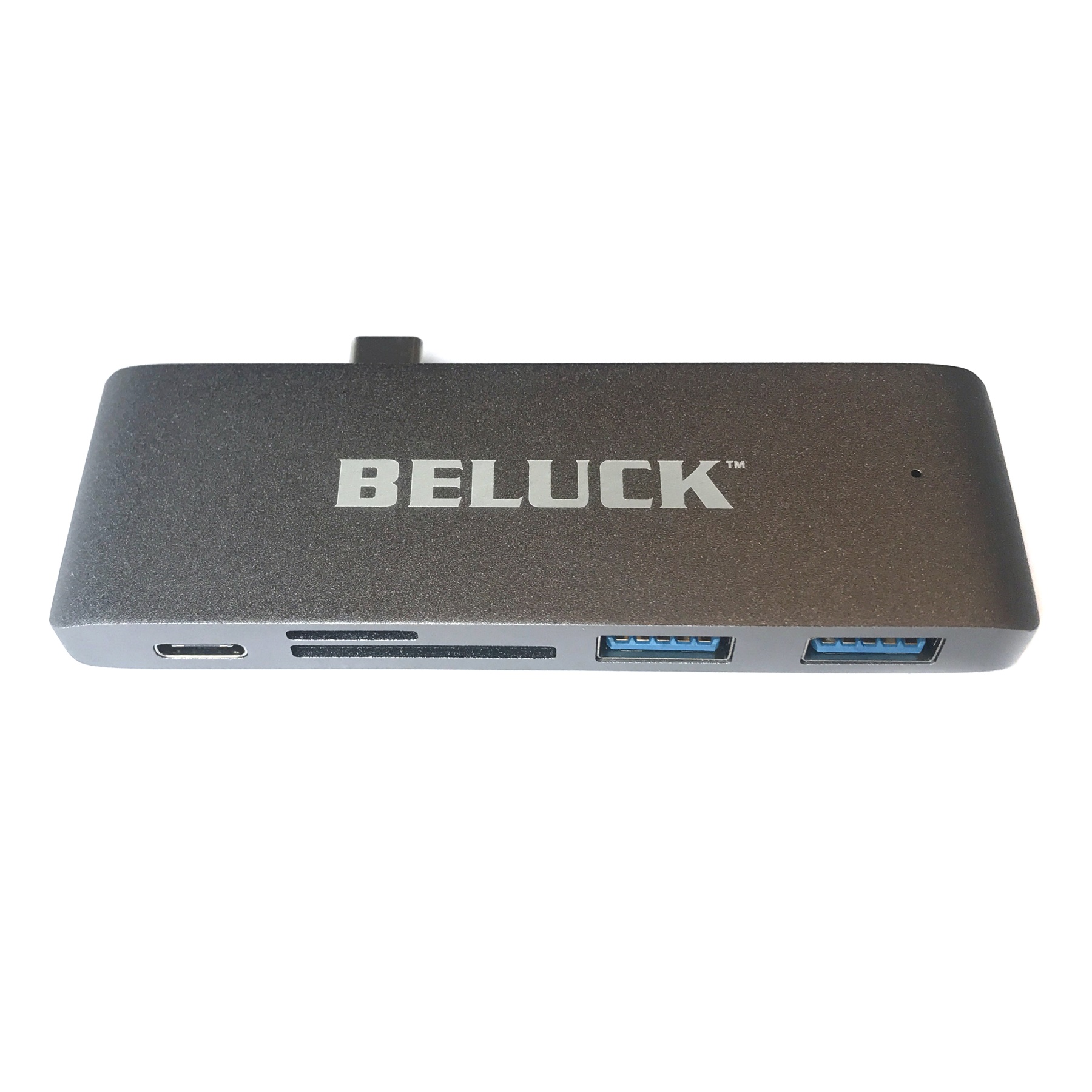 Фото 2 USB hub картридер 5 в 1 Type-C / USB 3.0 / SD / MicroSD BELUCK