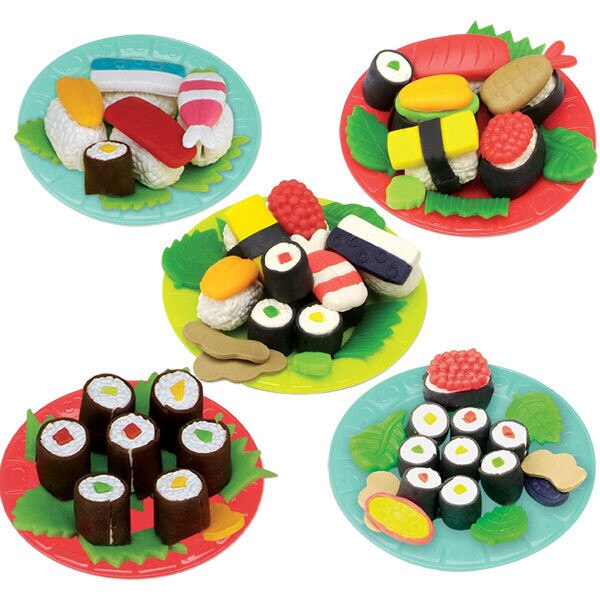 Фото 5 Набор пластилина для лепки ALENTO Playdough Sushi Set
