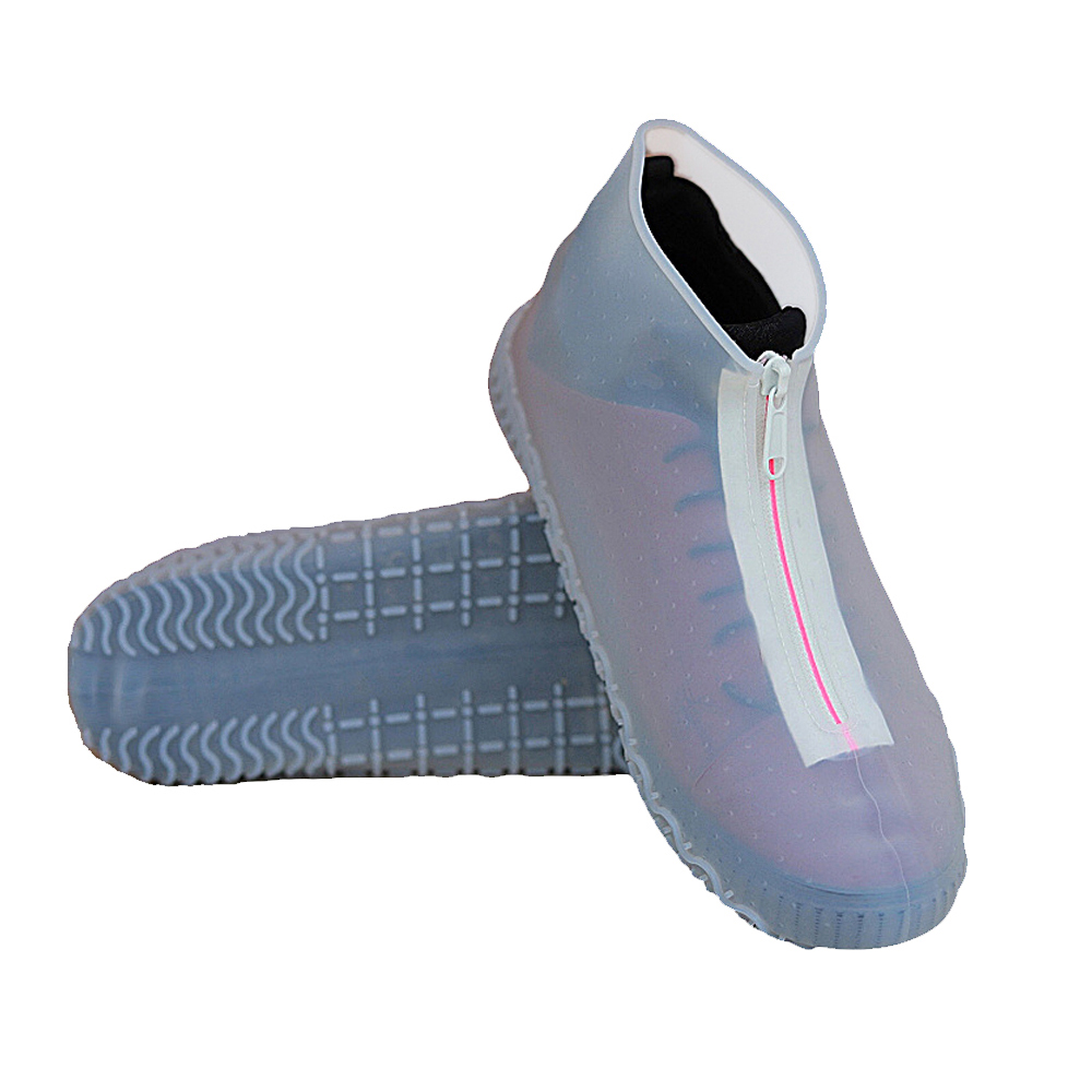 Cиликоновые чехлы-бахилы для обуви с молнией L 41-43 UFT WSS2 White