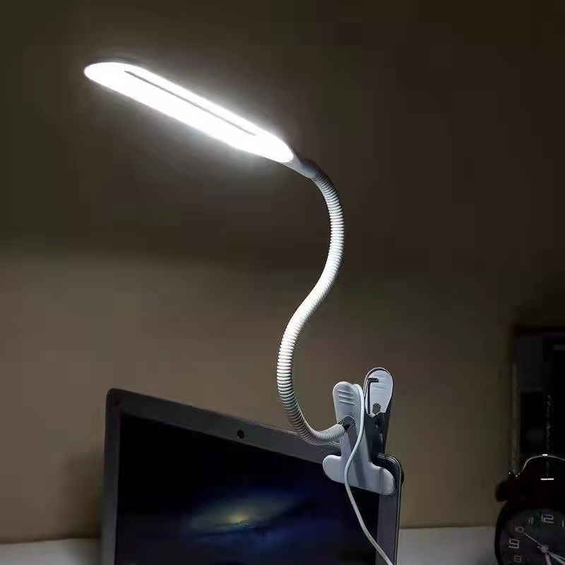 Фото 1 Настольная LED лампа с гибкой ножкой и прищепкой UFT Lamp 1 White