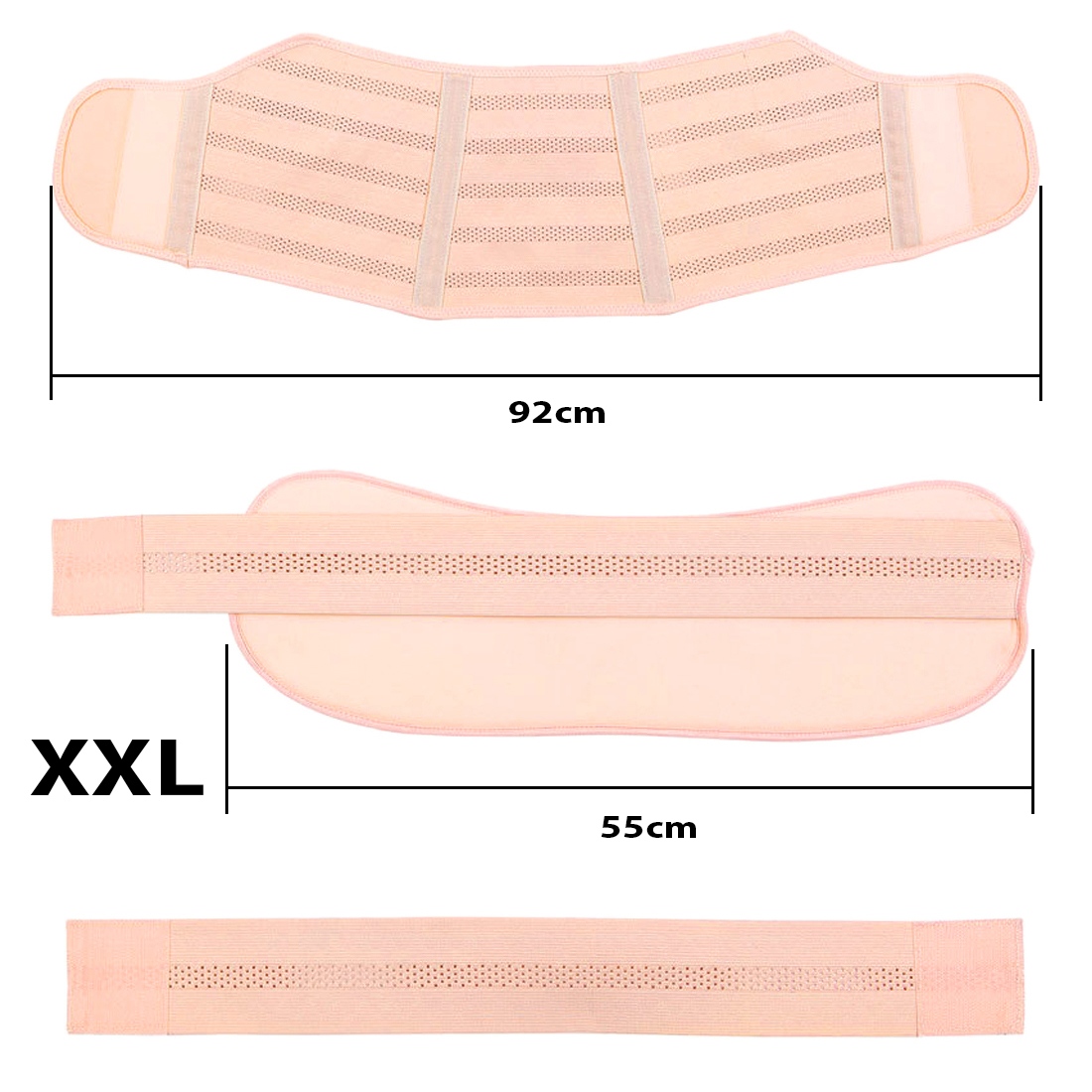 Фото 6 Бандаж для беременных, эластичный пояс на липучках UFT Bandage XXL