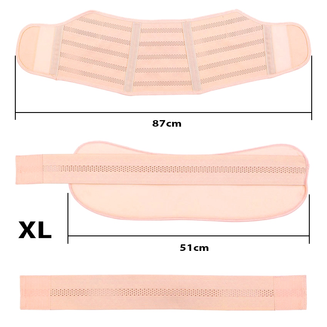 Фото 6 Бандаж для беременных, эластичный пояс на липучках UFT Bandage XL