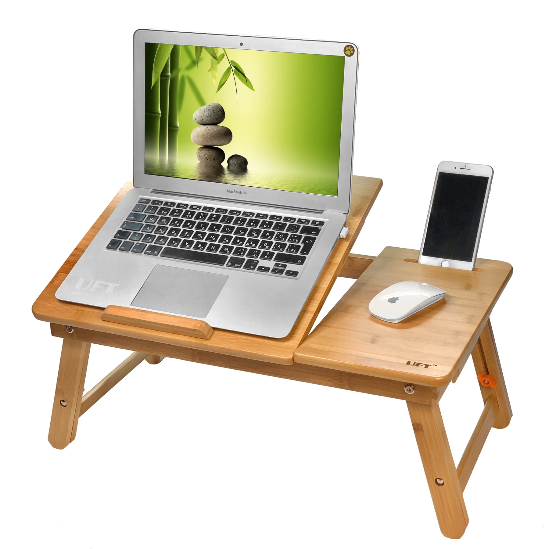 Фото 10 Бамбуковый столик для ноутбука UFT T25 New