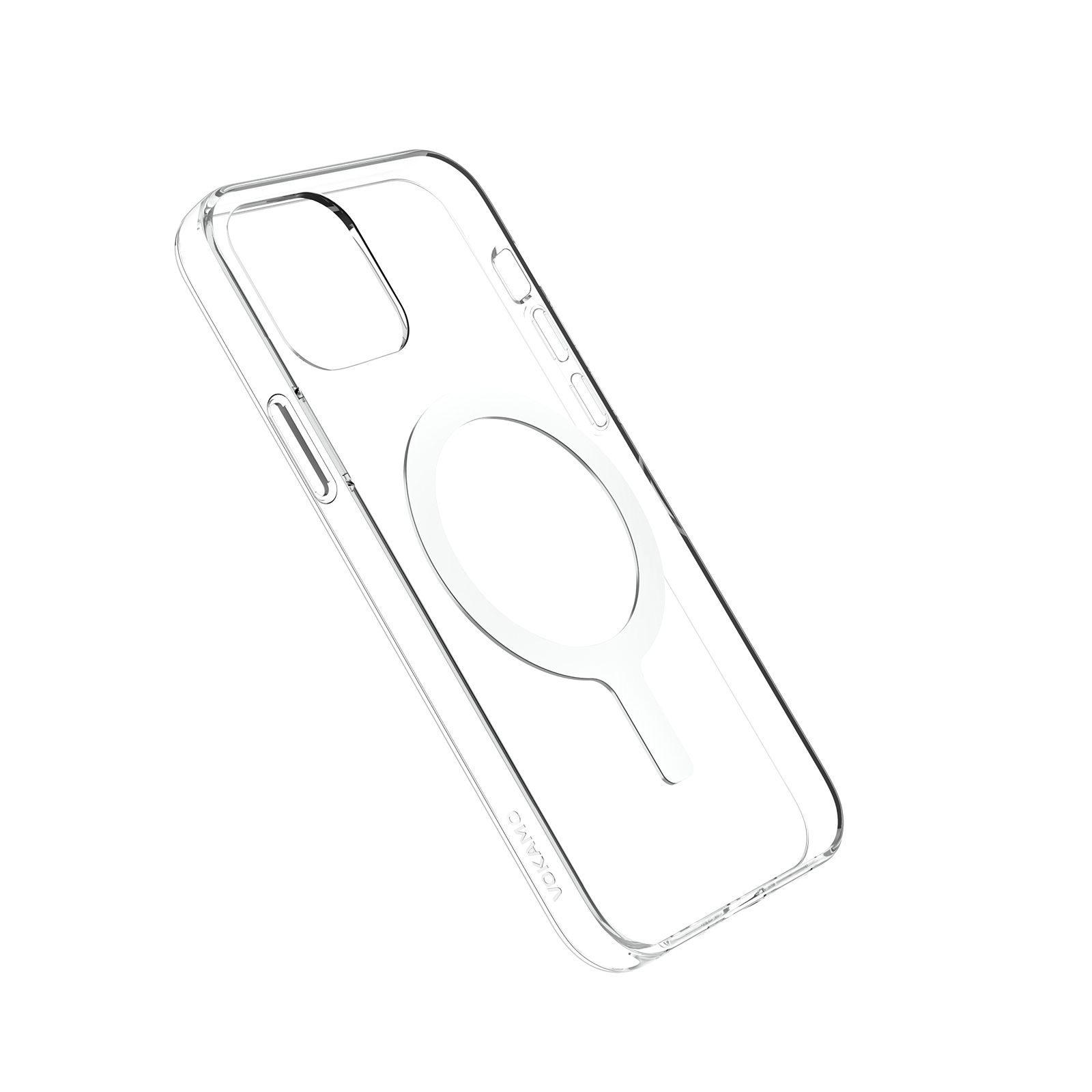 Фото 9 Двойной чехол для iPhone 15 с магнитом MagSafe VOKAMO Прозрачный