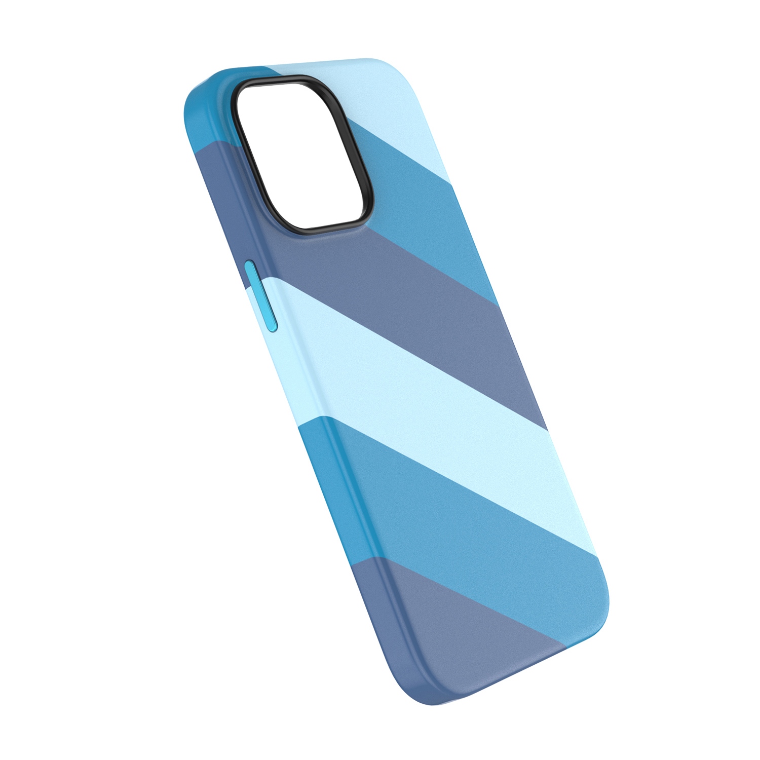 Фото 2 Цветной чехол для iPhone 15 Pro Max с магнитом MagSafe VOKAMO Blue