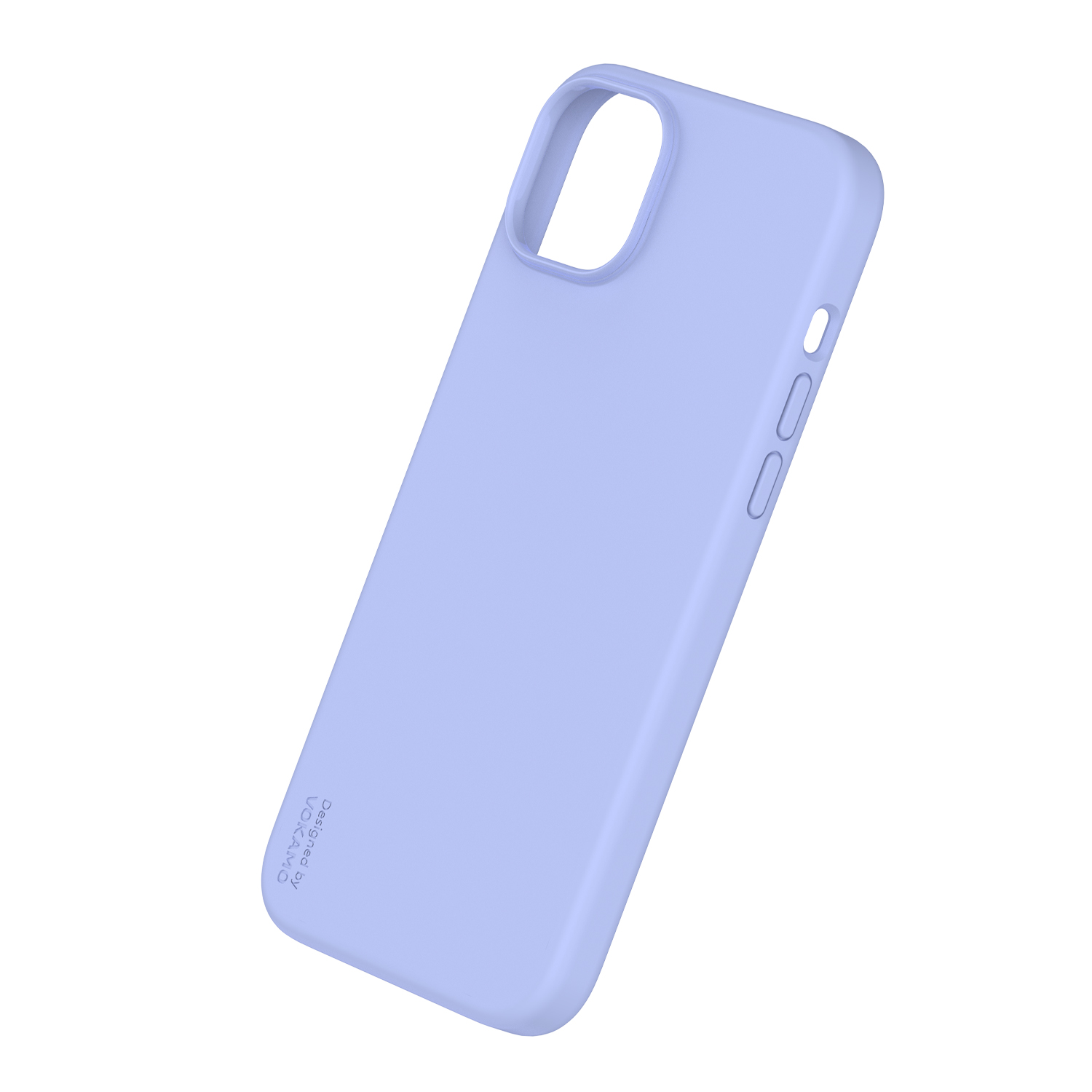 Фото 1 Жидкий силиконовый чехол для iPhone 15 Plus с магнитом MagSafe VOKAMO Purple