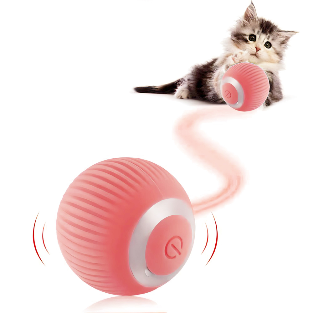 Фото 3 Интерактивная игрушка для кошек Умный мяч UFT CatToy 1 Pink